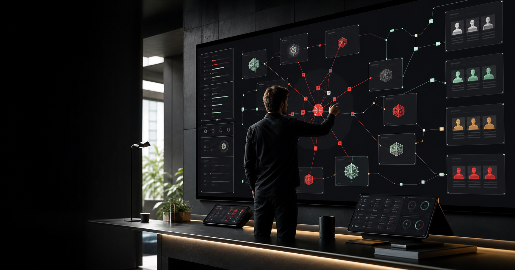 Technical founder managing a connected multi-model AI reseller platform